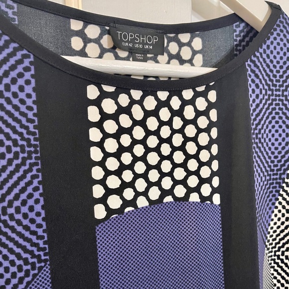 Geometric Pattern TopShop Dress - Picture 7 of 8